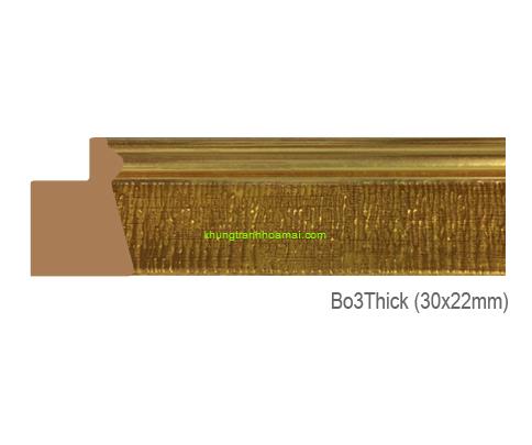 Thanh khung, phào (nẹp) làm khung tranh, khung hình mã BO3THICK